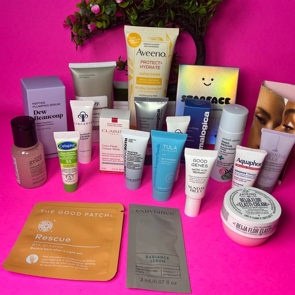 Glow-Up Beauty Set – Sunday Riley Dermalogica Drybar Sol de Janeiro + More